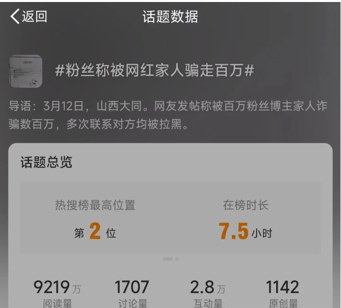 粉絲稱被網(wǎng)紅家人騙走百萬(wàn)：詐騙背后的心理學(xué)